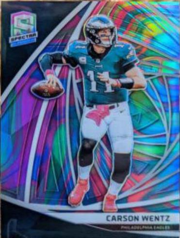 Carson Wentz [Neon Marble] #28