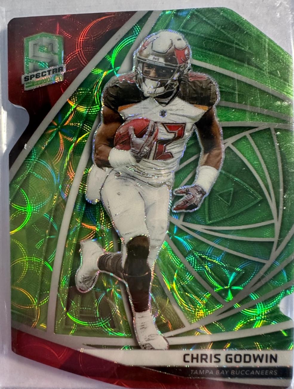 Chris Godwin [Neon Green Die-Cut] #13