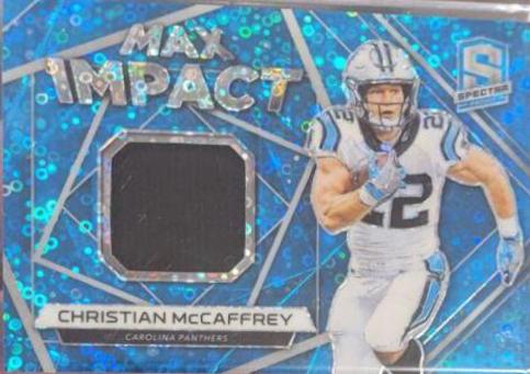 Christian McCaffrey [Neon Blue] #112