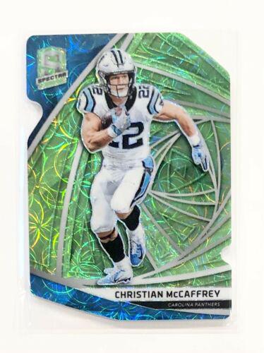 Christian McCaffrey [Neon Green Die-Cut] #112