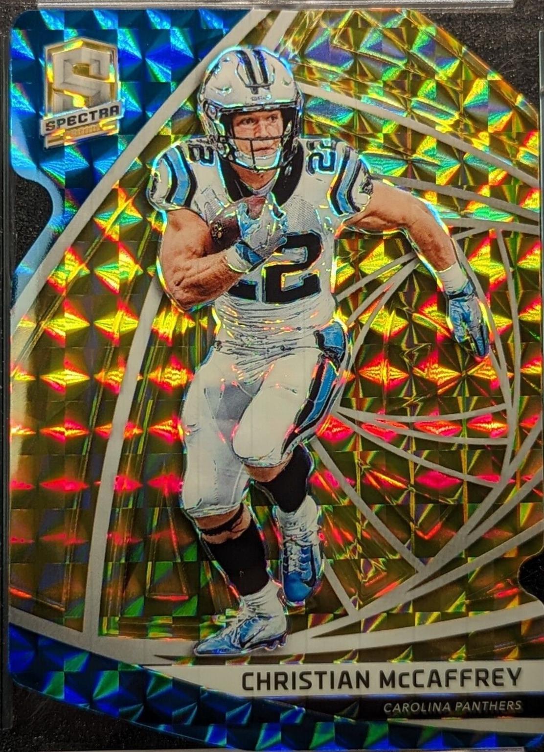 Christian McCaffrey [Neon Orange Die-Cut] #112