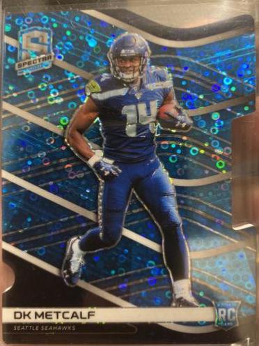 DK Metcalf [Neon Blue Die-Cut] #175