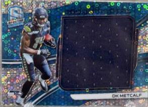 DK Metcalf [Patch Autograph Neon Blue] #213