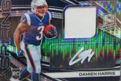 Damien Harris [Patch Autograph Neon Black Light] #209