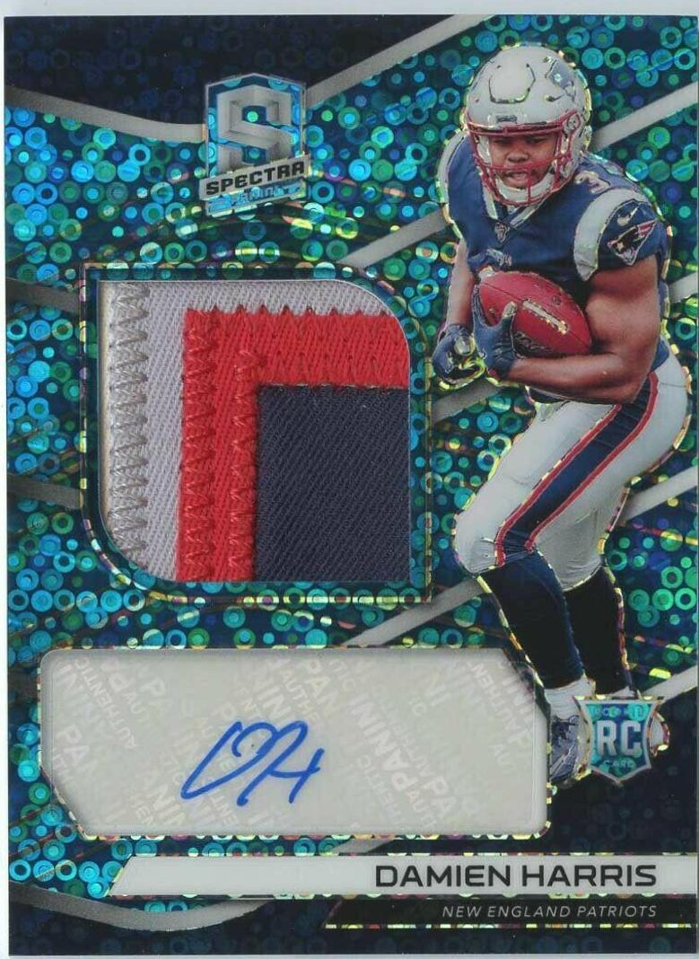 Damien Harris [Patch Autograph] #209