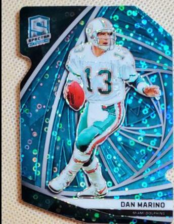 Dan Marino [Neon Blue Die-Cut] #56