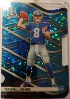 Daniel Jones [Neon Blue Die-Cut] #156