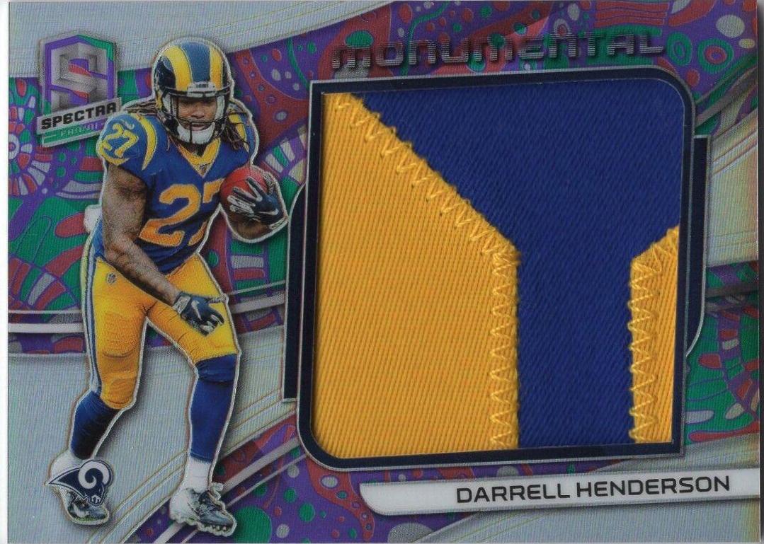 Darrell Henderson [Patch Autograph Psychedelic] #210