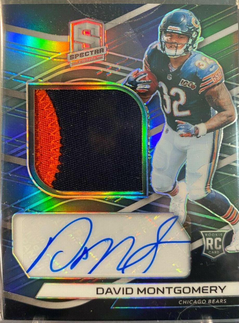 David Montgomery [Patch Autograph] #211