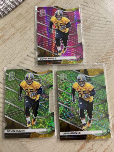 Devin Bush II [Neon Green Die-Cut] #160