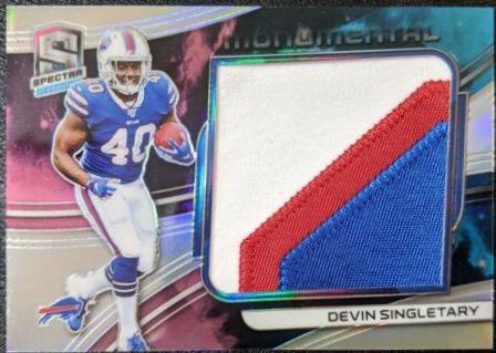 Devin Singletary [Patch Autograph Nebula] #229