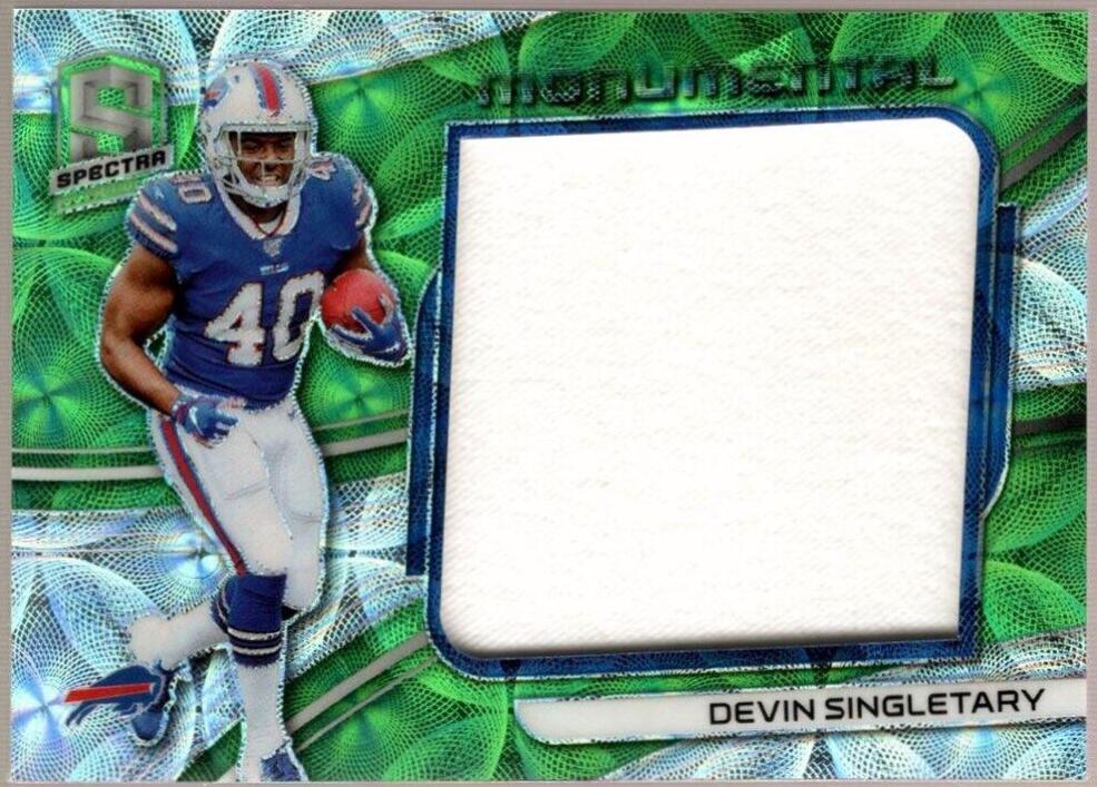Devin Singletary [Patch Autograph Neon Green] #229