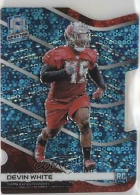 Devin White [Neon Blue Die-Cut] #154