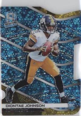 Diontae Johnson [Neon Blue Die-Cut] #176
