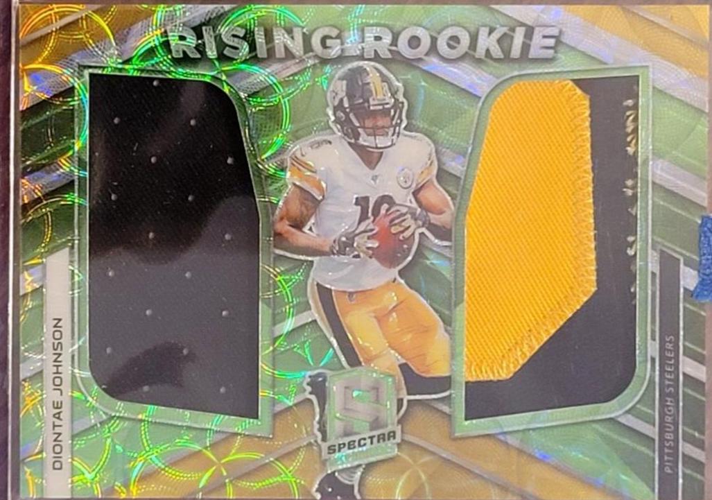 Diontae Johnson [Patch Autograph Neon Green] #223