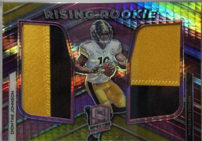 Diontae Johnson [Patch Autograph Neon Pink] #223