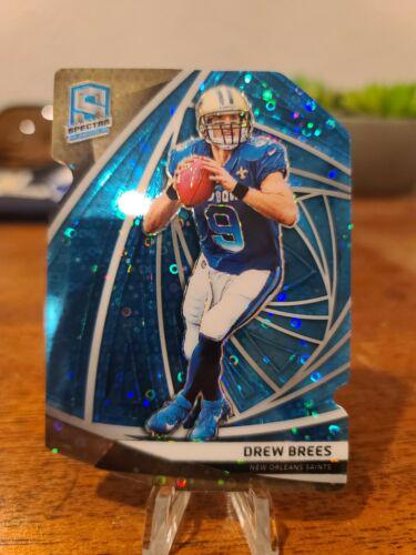 Drew Brees [Neon Blue Die-Cut] #42