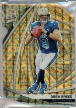 Drew Brees [Neon Orange Die-Cut] #42