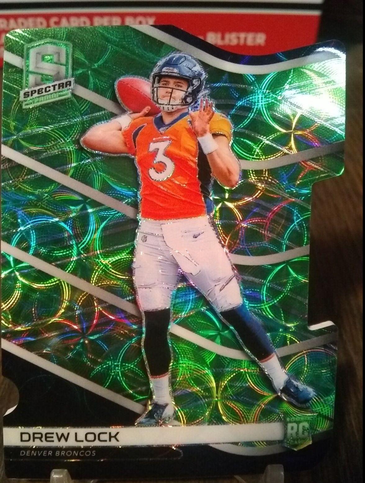 Drew Lock [Neon Green Die-Cut] #169