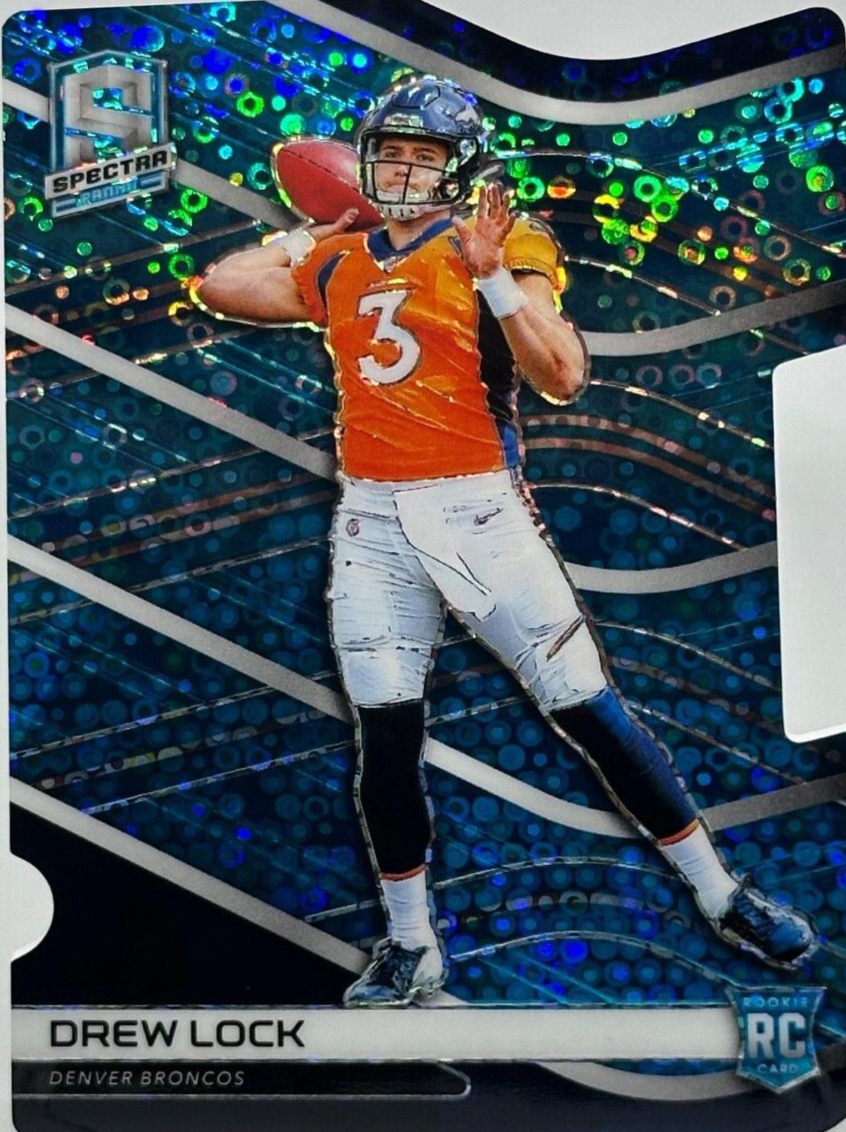 Drew Lock [Neon Orange Die-Cut] #169