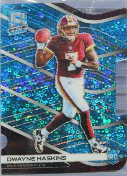 Dwayne Haskins [Neon Blue Die-Cut] #162