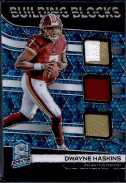 Dwayne Haskins [Patch Autograph Neon Blue] #201