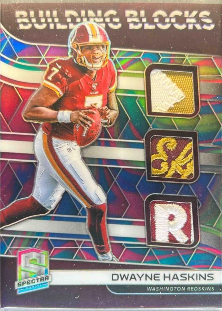 Dwayne Haskins [Patch Autograph Neon Marble] #201