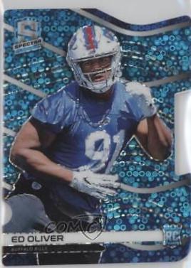 Ed Oliver [Neon Blue Die-Cut] #159