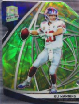 Eli Manning [Neon Green Die-Cut] #40