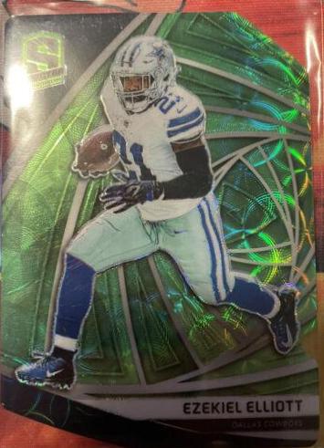 Ezekiel Elliott [Neon Green Die-Cut] #96