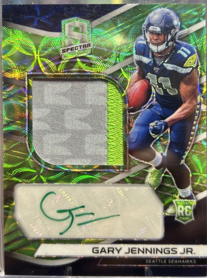 Gary Jennings Jr. [Patch Autograph Neon Green] #233