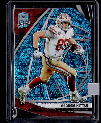 George Kittle [Neon Blue Die-Cut] #22