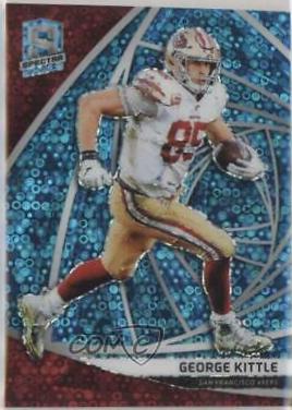 George Kittle [Neon Blue] #22