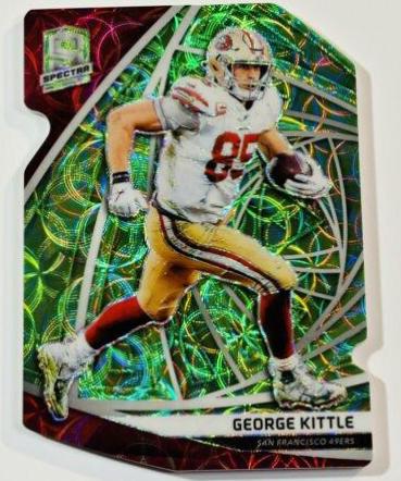 George Kittle [Neon Green Die-Cut] #22