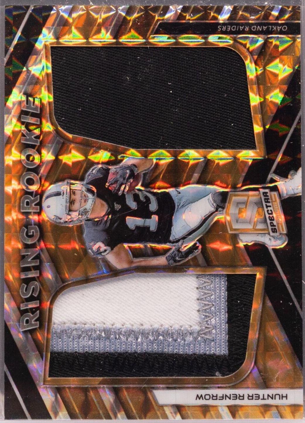 Hunter Renfrow [Patch Autograph Neon Orange] #224