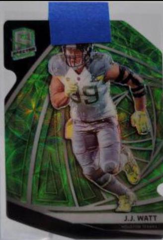 J.J. Watt [Neon Green Die-Cut] #79