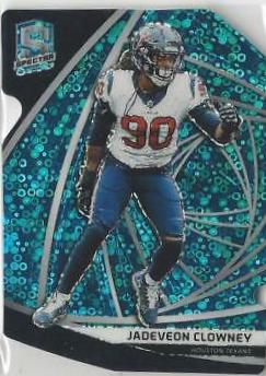 Jadeveon Clowney [Neon Blue Die-Cut] #78