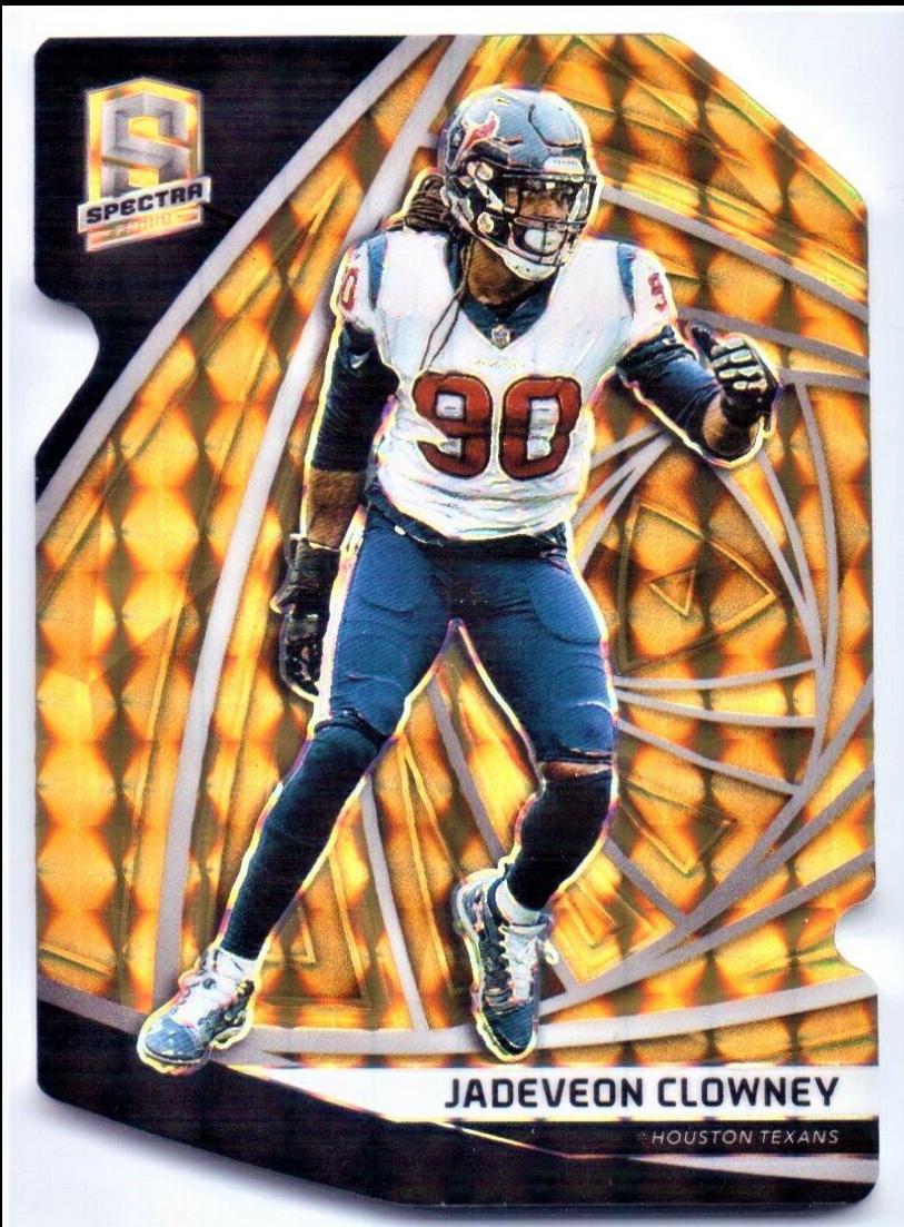Jadeveon Clowney [Neon Orange Die-Cut] #78