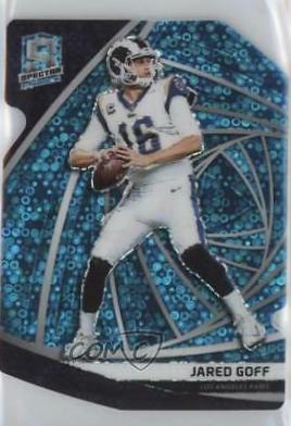 Jared Goff [Neon Blue Die-Cut] #60