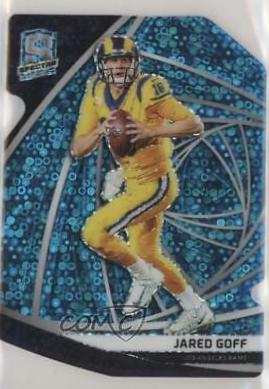 Jared Goff [Neon Blue Die-Cut] #61