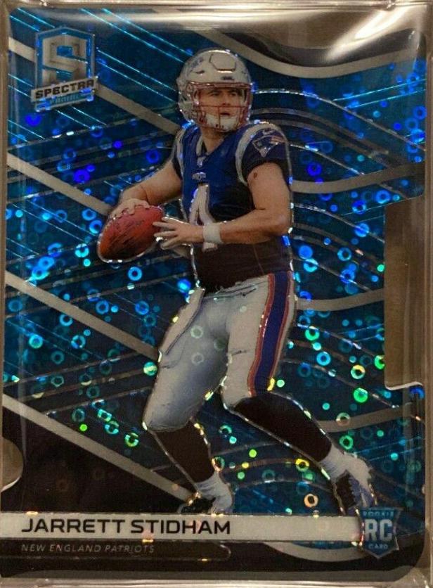 Jarrett Stidham [Neon Blue Die-Cut] #197