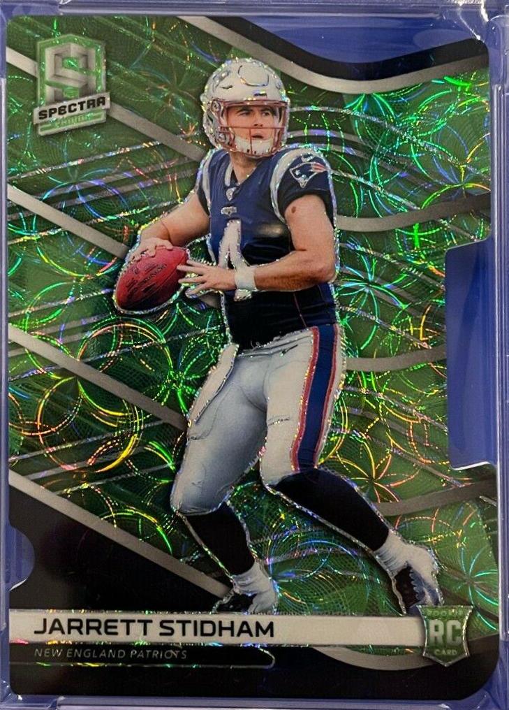 Jarrett Stidham [Neon Green Die-Cut] #197
