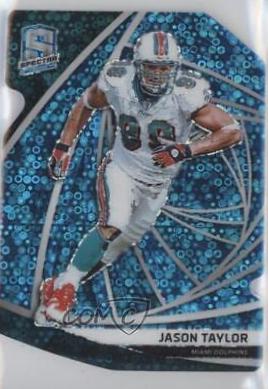 Jason Taylor [Neon Blue Die-Cut] #142