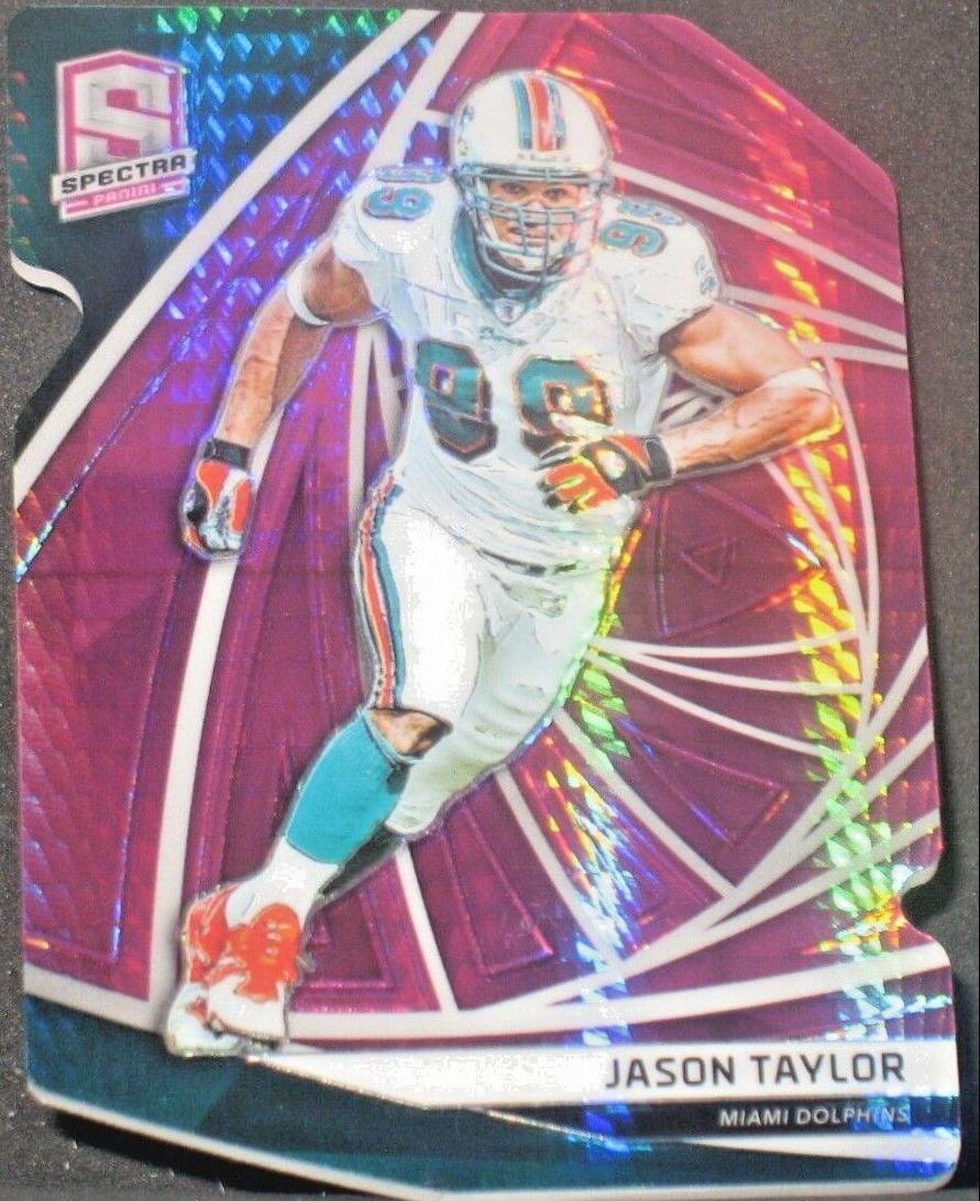 Jason Taylor [Neon Pink Die-Cut] #142