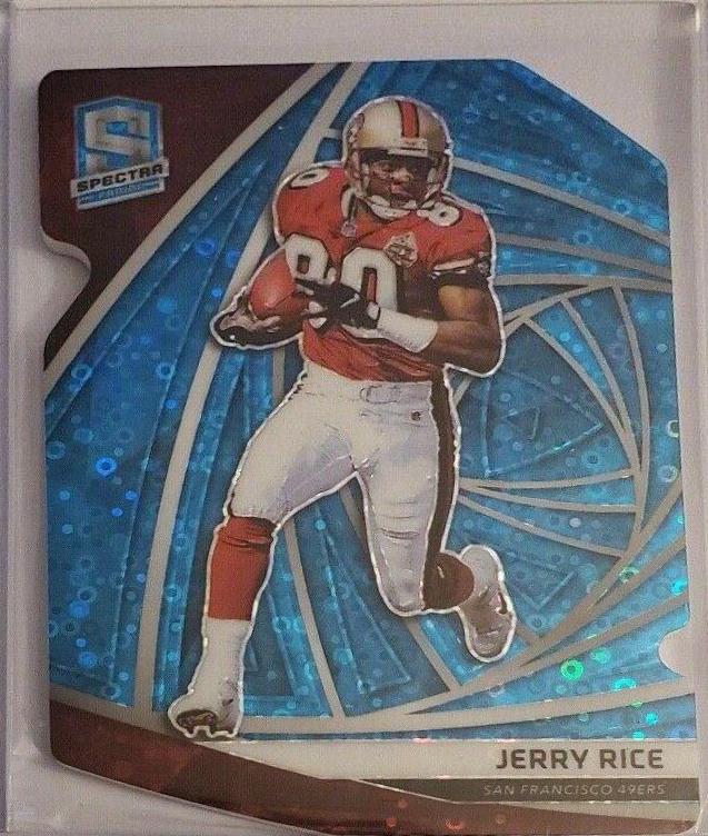 Jerry Rice [Neon Blue Die-Cut] #139