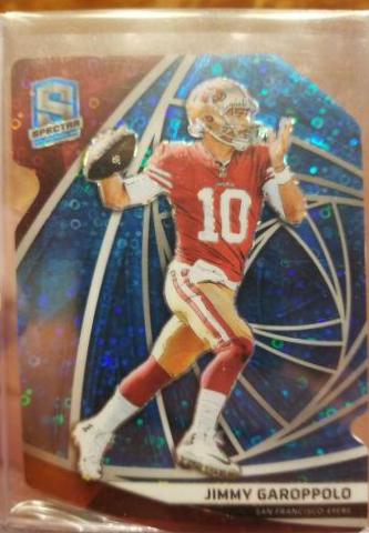 Jimmy Garoppolo [Neon Blue Die-Cut] #20