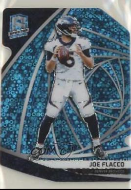 Joe Flacco [Neon Blue Die-Cut] #89