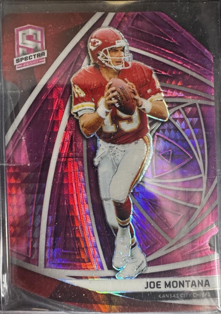 Joe Montana [Neon Orange Die-Cut] #3