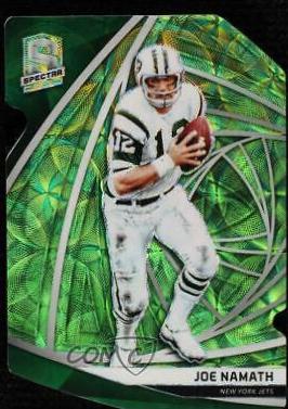 Joe Namath [Neon Green Die-Cut] #37