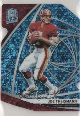 Joe Theismann [Neon Blue Die-Cut] #129